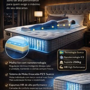 Colchão Ice Pocket Firme