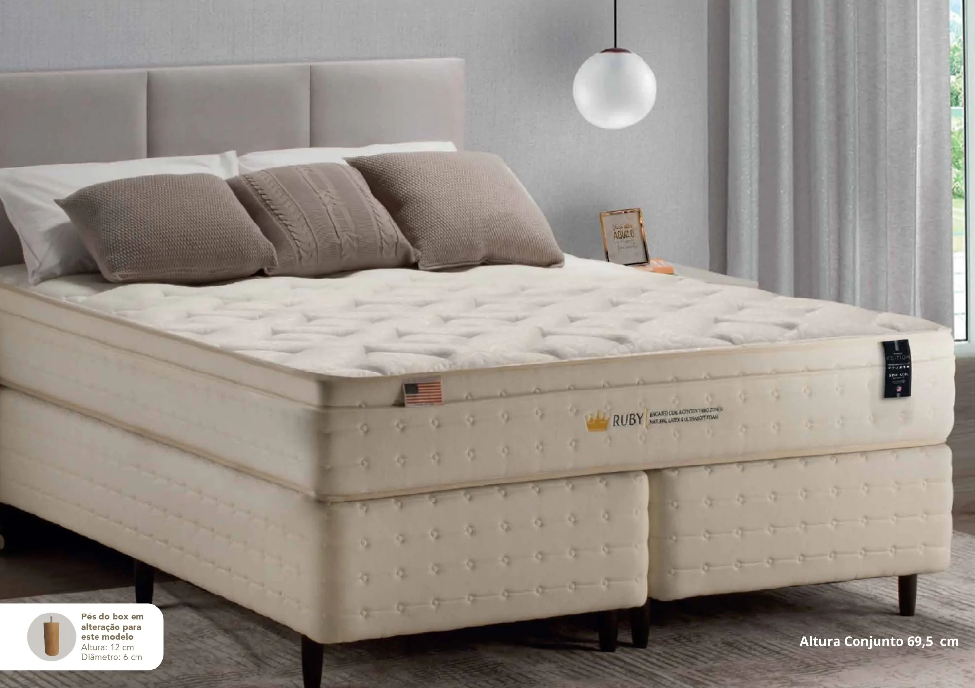 Ruby Colchão King Koil Latex